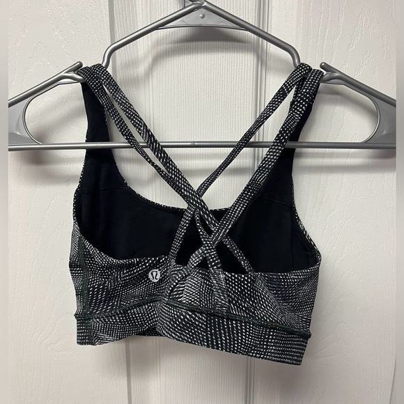 Lululemon Energy Bra *Medium Support, B–D Cup - Sz 4 - Picture 4 of 5